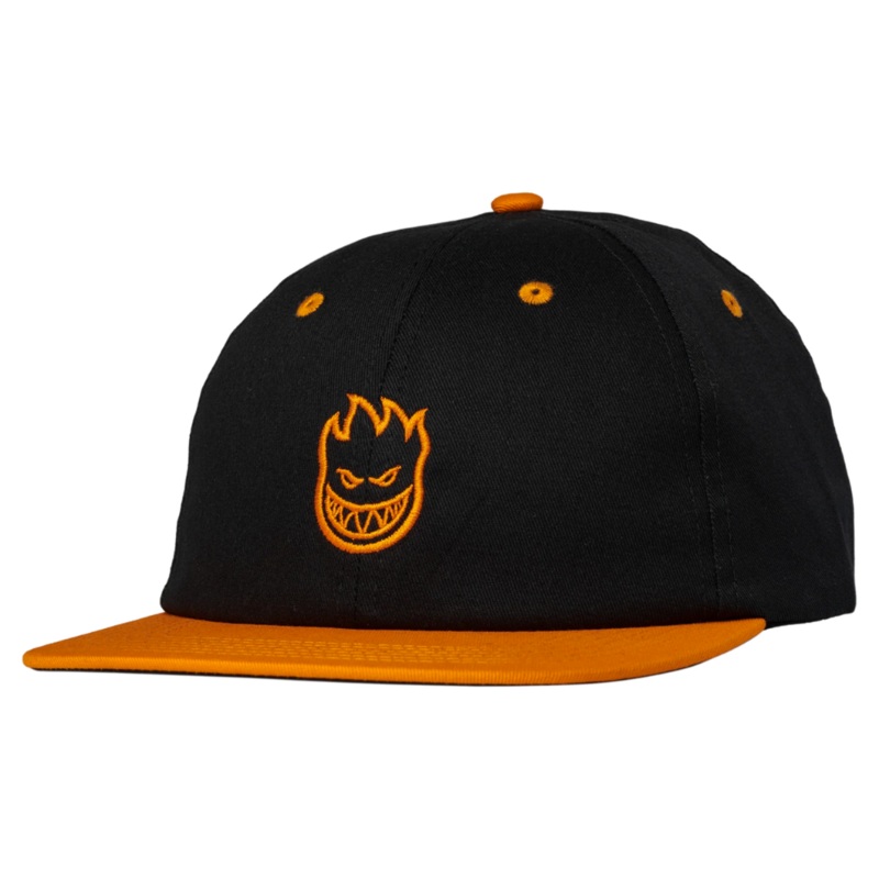 Spitfire Lil Bighead Strapback Hat Black/Orange