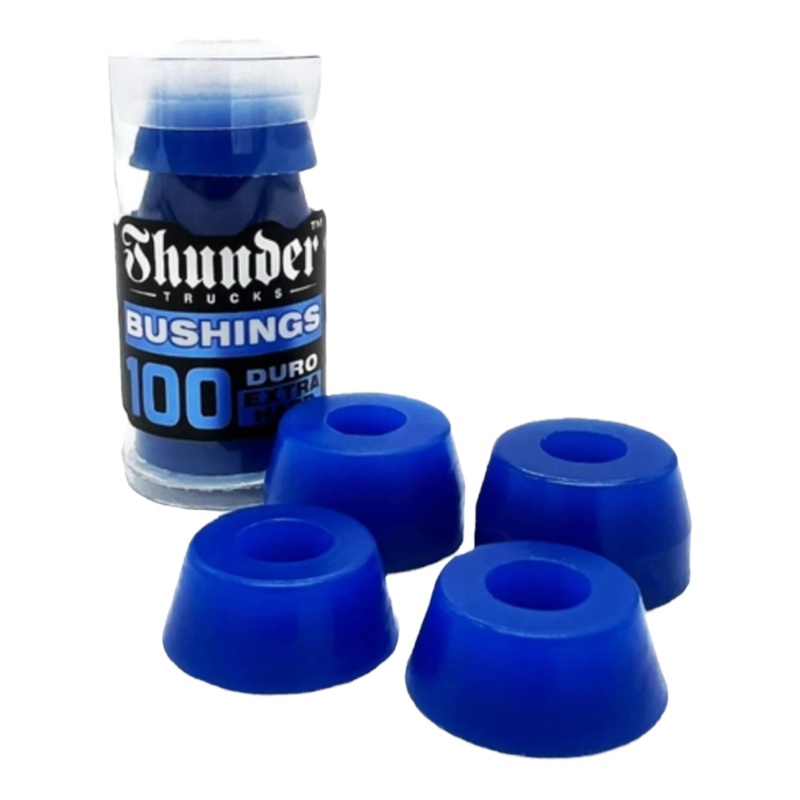 Thunder Premium Skateboard Bushings 100A Extra Hard Navy 100D