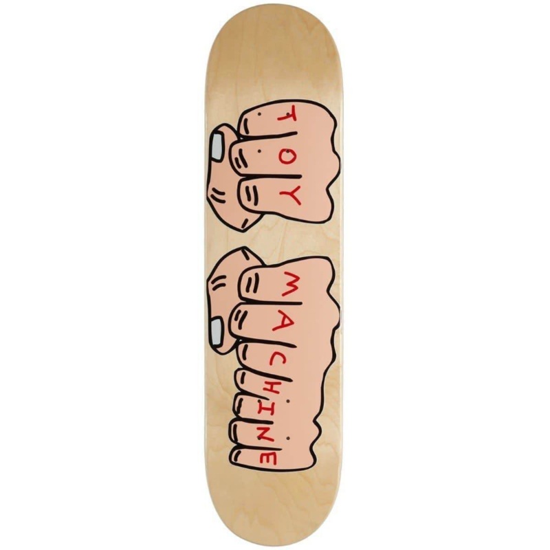 Toy Machine Assorted Fists Decks 8.38 in 8.38 in