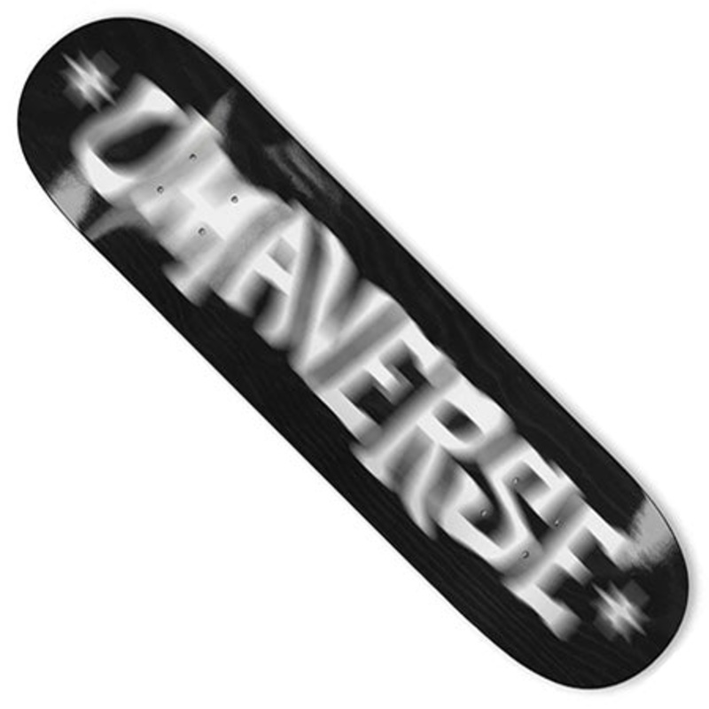 Umaverse Cross Eyed Logo Deck Black 8.25 x 31.625 WB:14