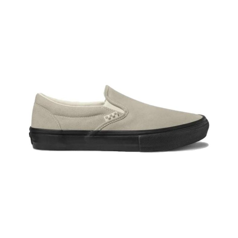 Vans Skate Slip On Tan/Black 8