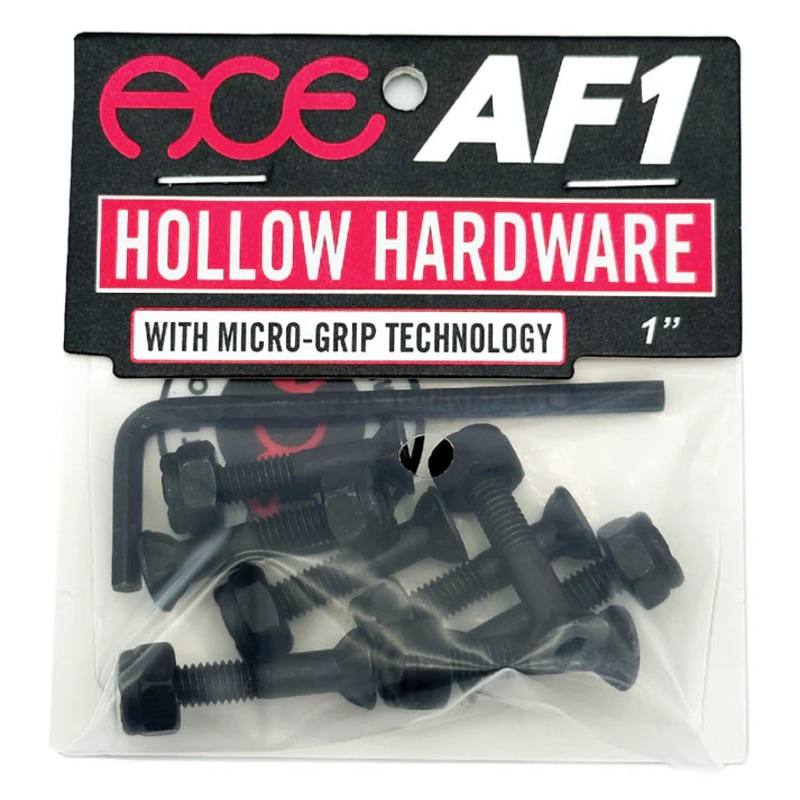 Ace AF1 Hollow Bolts with Grippers Allen 1″
