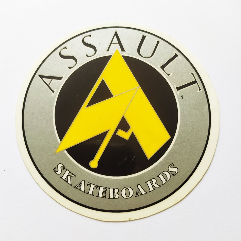 Assault Skateboards Skateboard Sticker