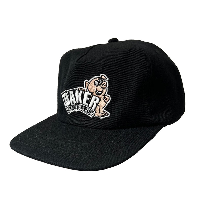 Baker Carnitas Snap-Back Hat Black One Size Fits All