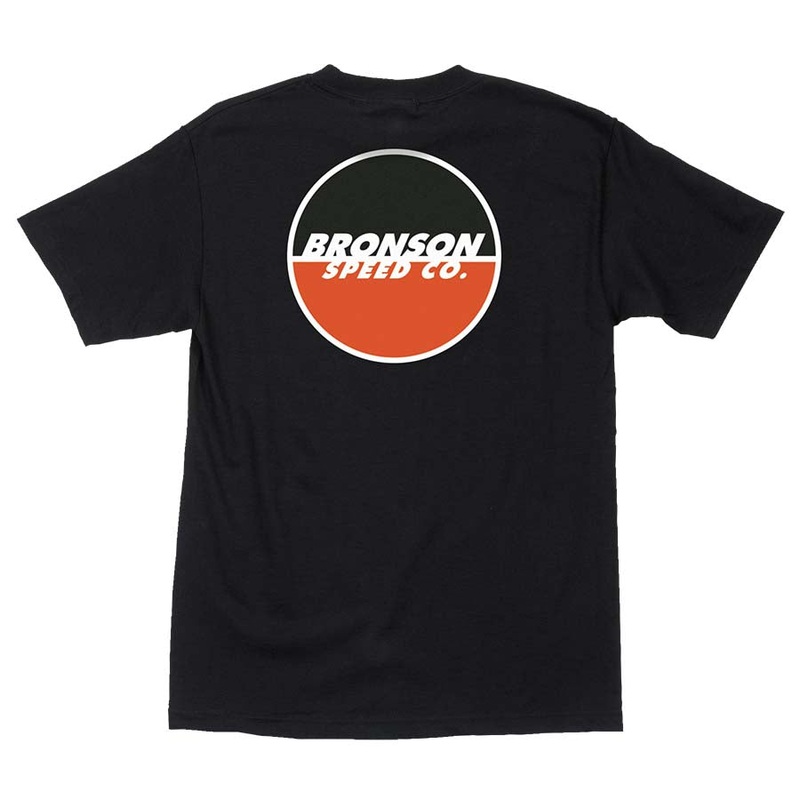 Bronson Speed Co. Logo Mens T-Shirt Black S