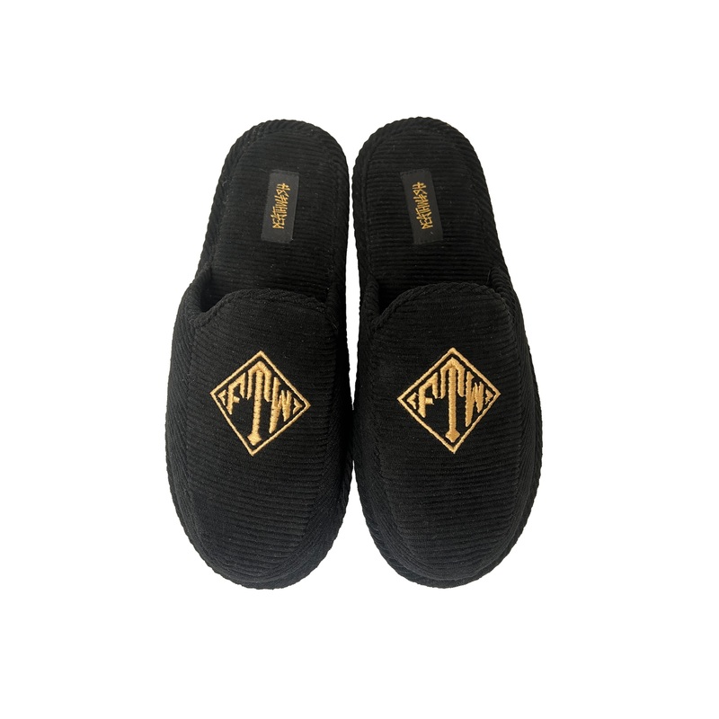 DEATHWISH FTW Black House Slippers M