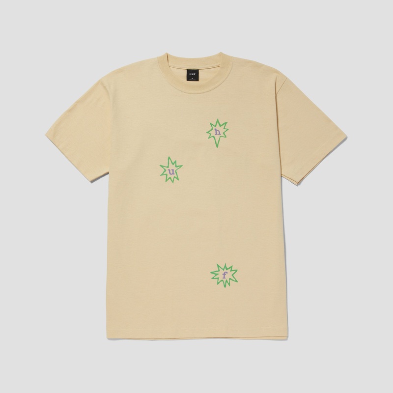 Huf Enlightenment Center T-Shirt Wheat Small