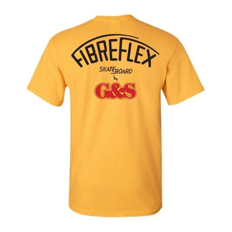 LARGE G&S Gordon and Smith FIBREFLEX T shirt – GOLD