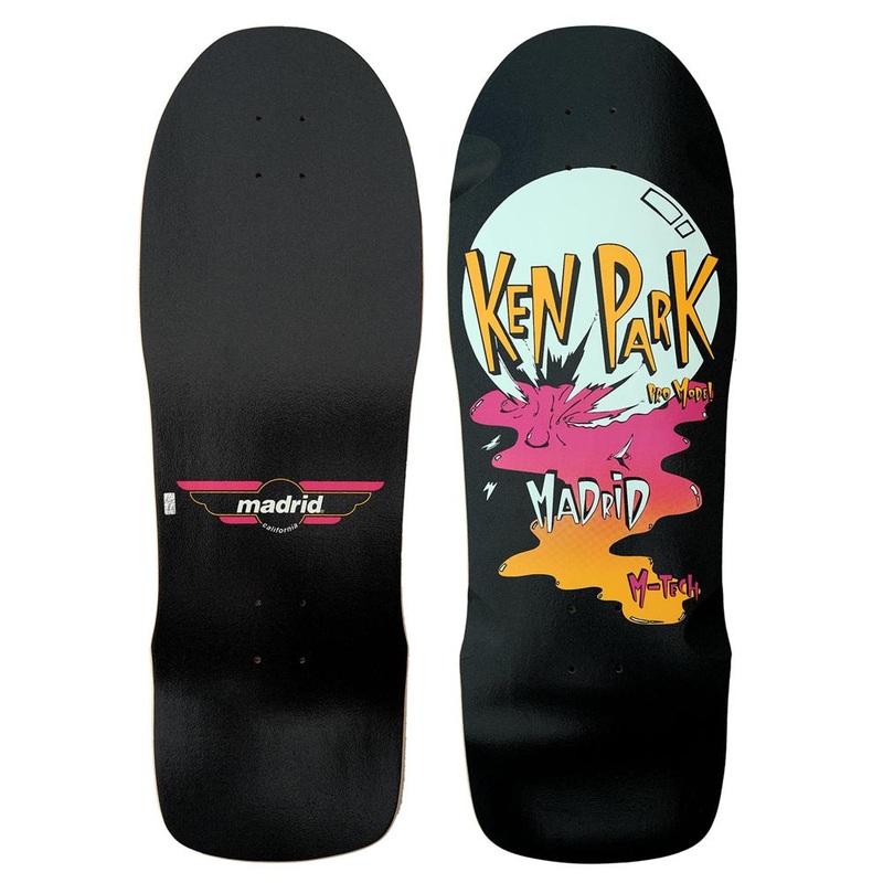 Madrid Retro Ken Park | Metallic Limited Edition | 30.25″ Old School Longboard Deck