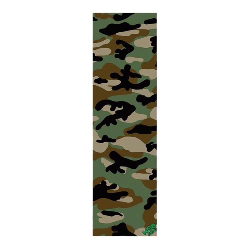 Mob Green Camo Sheet Skateboard Grip Tape 9×33 9×33