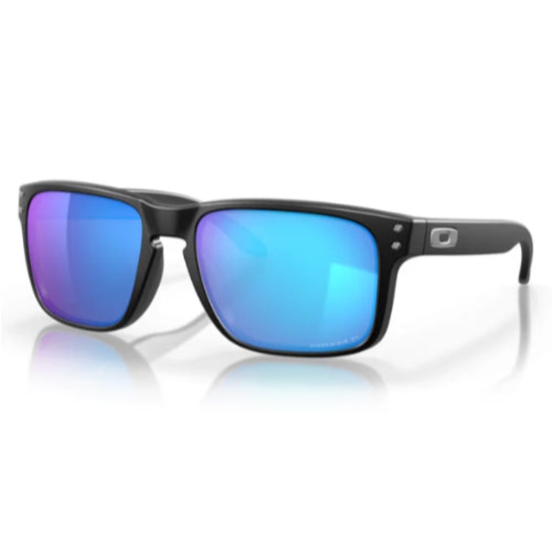 Oakley Holbrook Matte Black/Prizm Sapphire Polarized