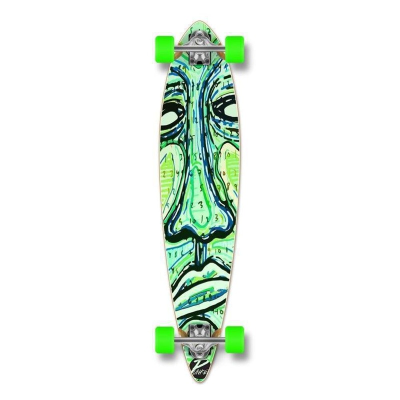 Punked Countdown Pintail 40″ Longboard Complete