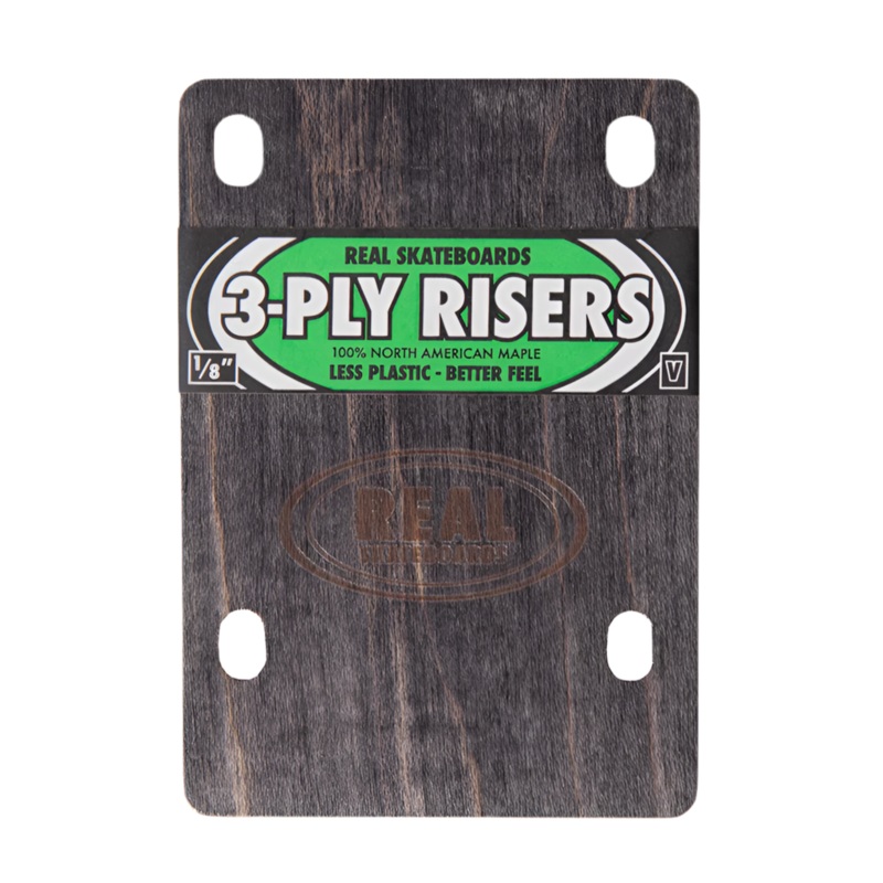 Real 3-Ply Venture Skateboard Risers 1/8″