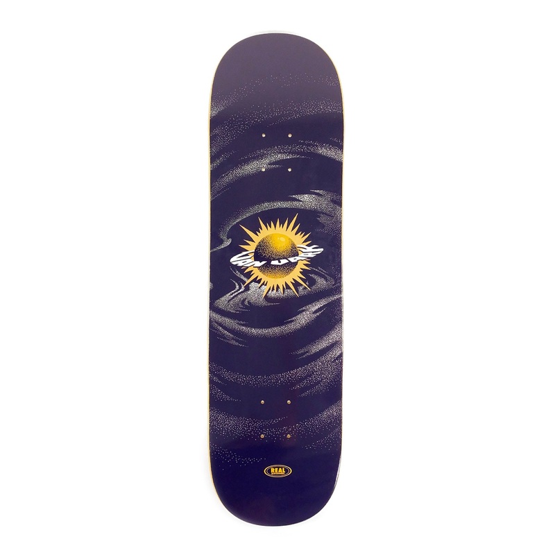 Real – 8.5″ – Van Vark Spaced Out Deck – Black
