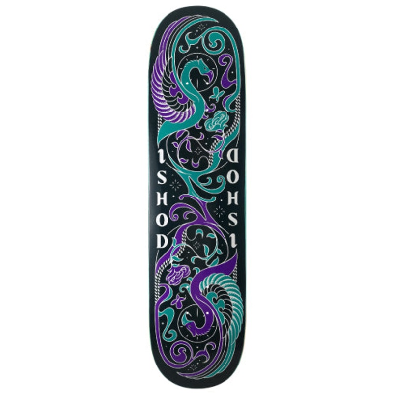 Real Ishod Illuminated Twin Tail Skateboard Deck 8.0″ 8.0″