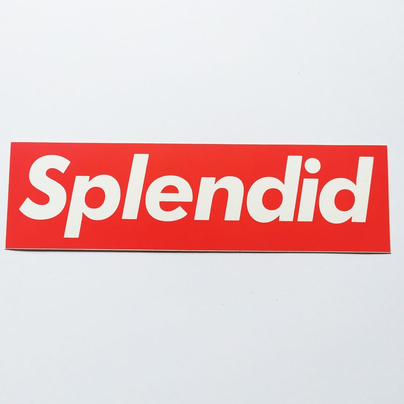 Splendid BMX Sticker – 165 mm x 45 mm