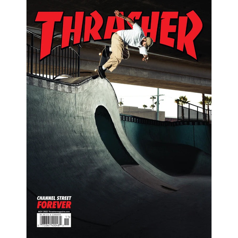 THRASHER MAGAZINE NOVEMBER 2022