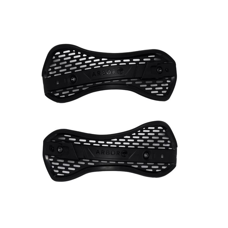 Acacia Black Ankle Strap Pair S/M