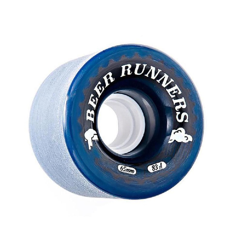 Beer Runner Square Lipped Wheels 65mm Midnight Blue