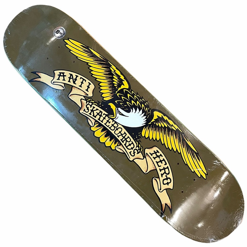 Classic Eagle Brown 8.06×31.9 Anti Hero Skateboards Deck