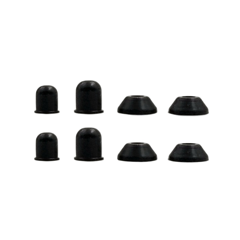 Flashbone Pro Fingerboard Bushings & Pivot Cup Set 40A ‘Super Soft’ (Black) Black