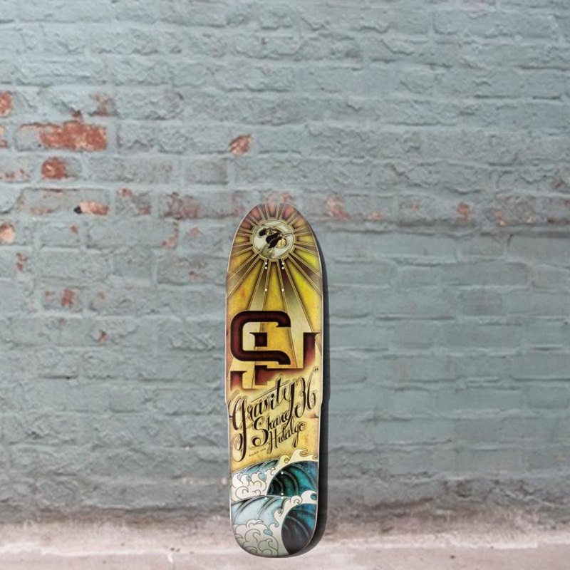 Gravity Pro Series Shane Hidalgo 36 inch Skateboard – Deck
