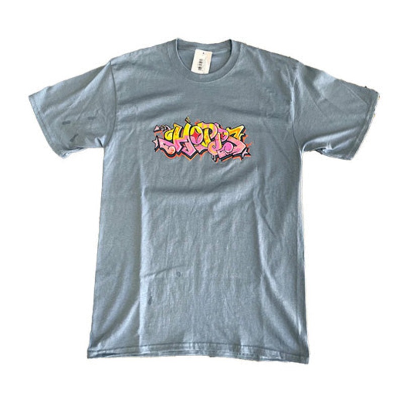 Hopps Crew Graff Tee Slate M