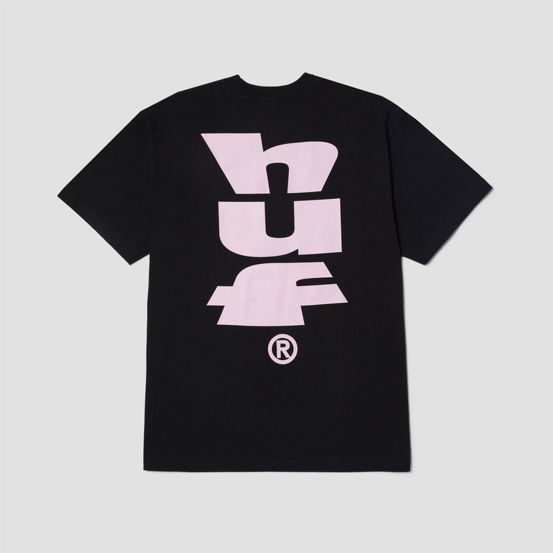 HUF Huf Set Megablast Shortsleeve T-Shirt Black Small