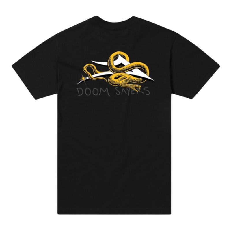 Lakai x Doomsayers Snake Flare T Shirt Black S
