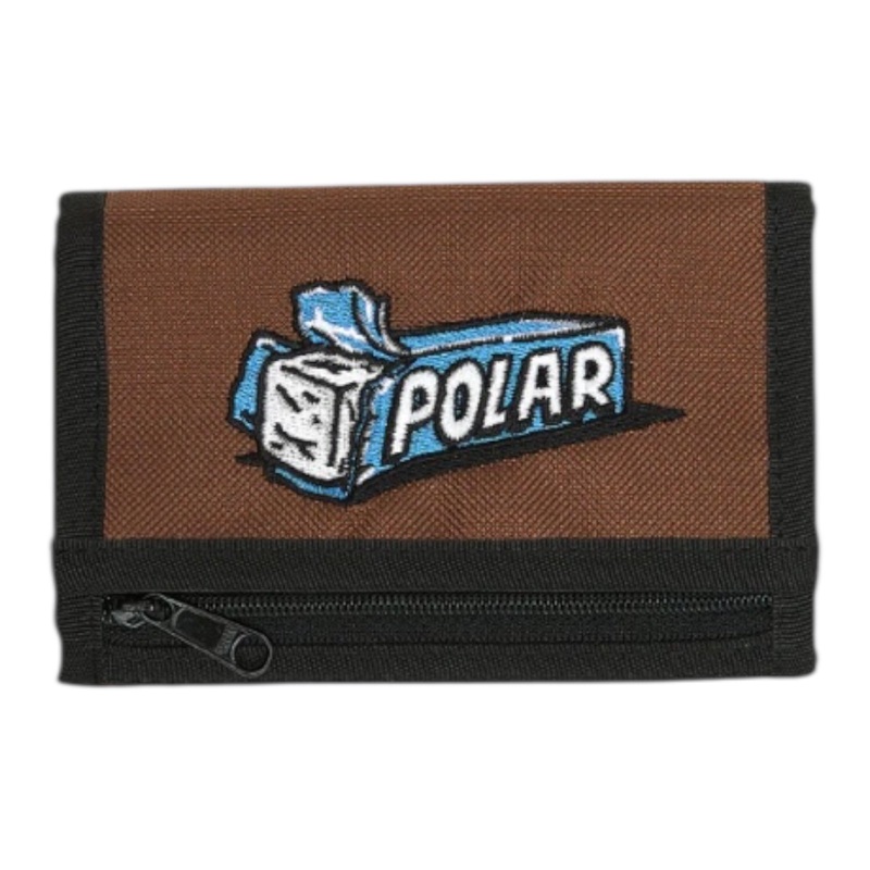POLAR BUBBLE GUM KEY WALLET BROWN OS