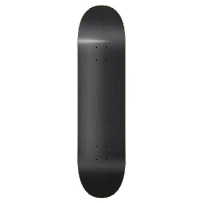 Yocaher Pro Blank Skateboard Deck – Stained Black 7.5″