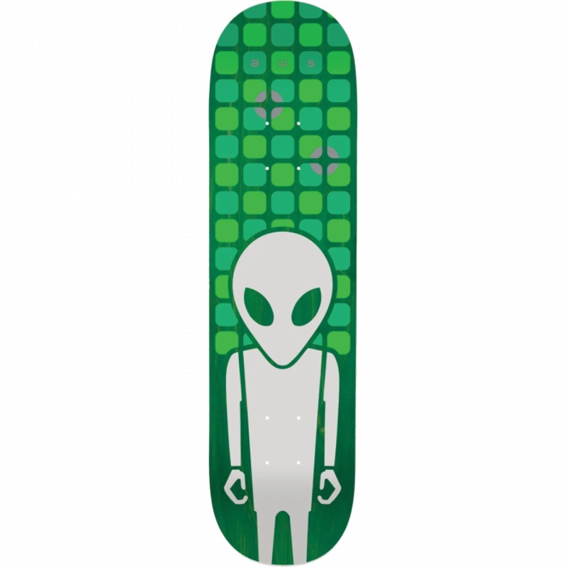 Alien Workshop Soldier Matrix 8.5″ Green Skateboard Deck