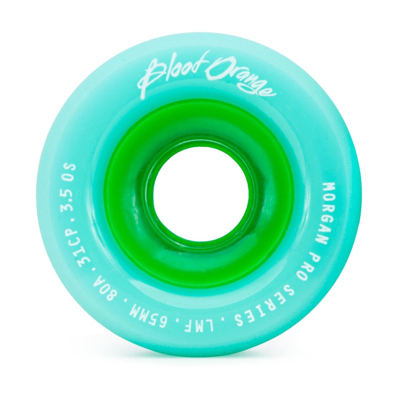 Blood Orange Wheels “Liam Morgan- Seafoam” 80A Wheels 65MM