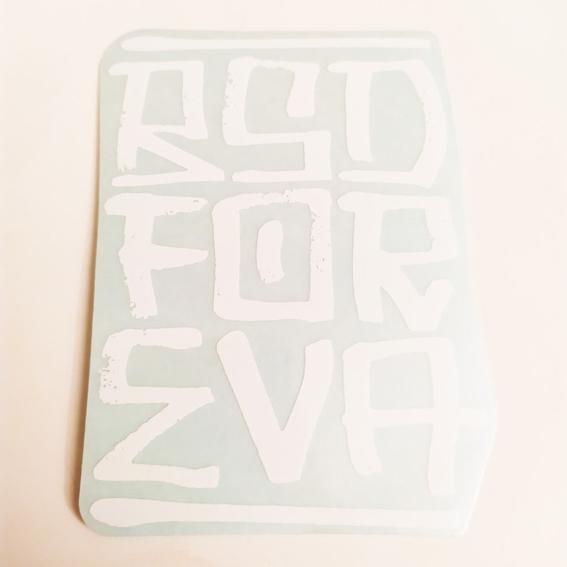 BSD Forever BMX Sticker / Decal – 8.5cm high approx