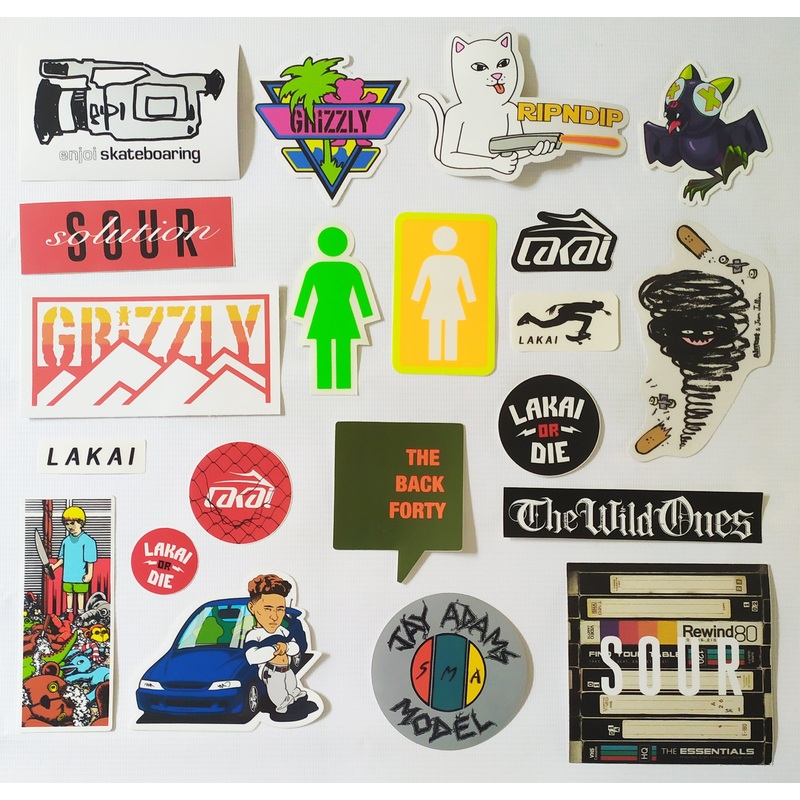 Bundle Skate Sticker Pack #66