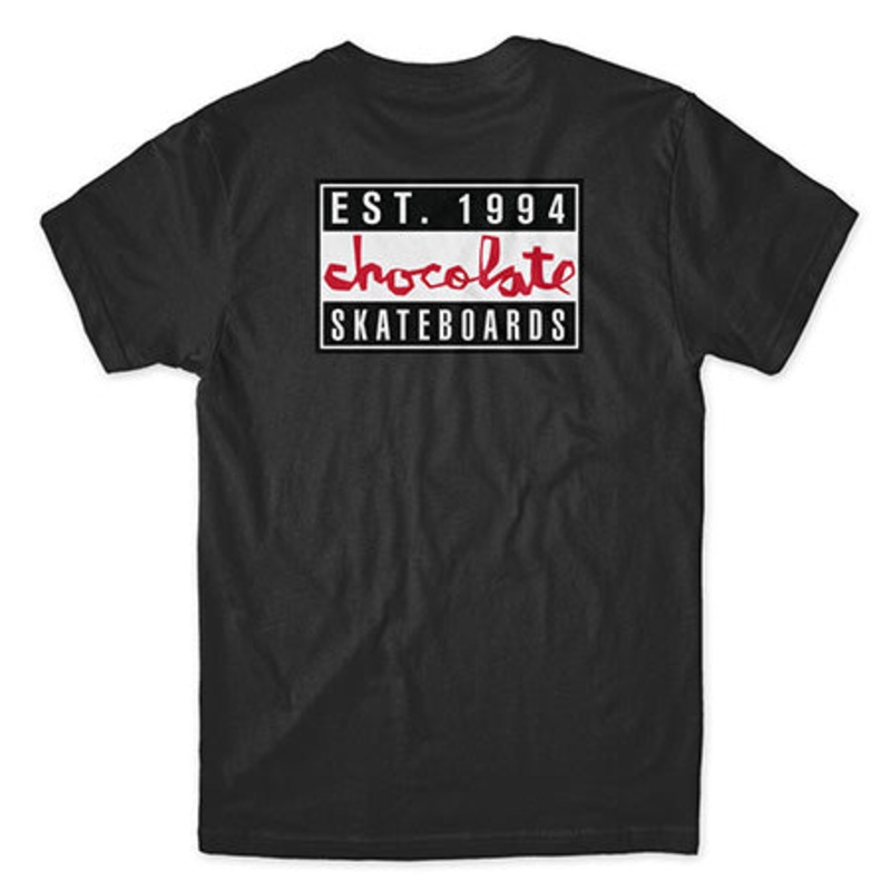 Chocolate Advisory T Shirt Black Medium