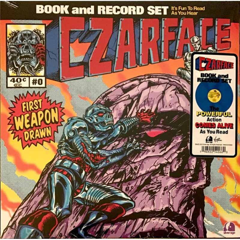 Czarface  First Weapon Drawn Blue Color Vinyl LP Record