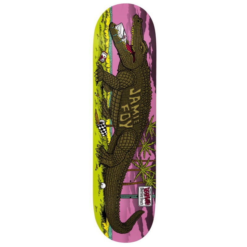 Deathwish Jamie Foy Deerfield Mascot 8.25″ Skateboard Deck 8.25″ WB 14.0″