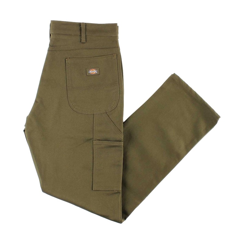 Dickies Relaxed Fit Duck Carpenter Pants Military Green 3232