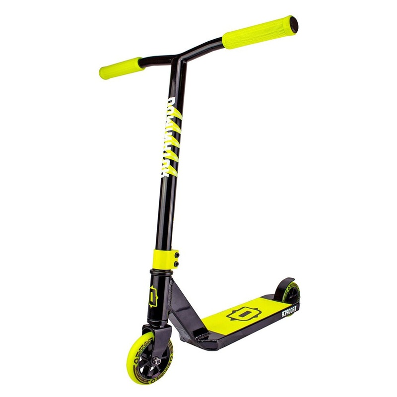 Dominator Trooper Complete Scooter –  Black / Neon Yellow