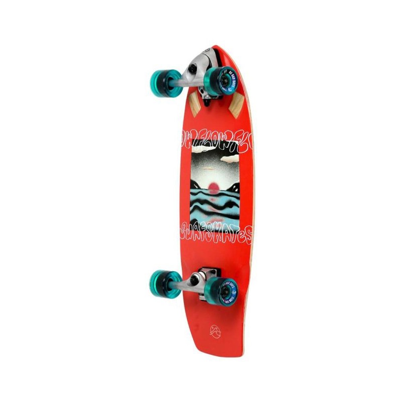 Flow Grom Red 29″ Cruiser Longboard Complete
