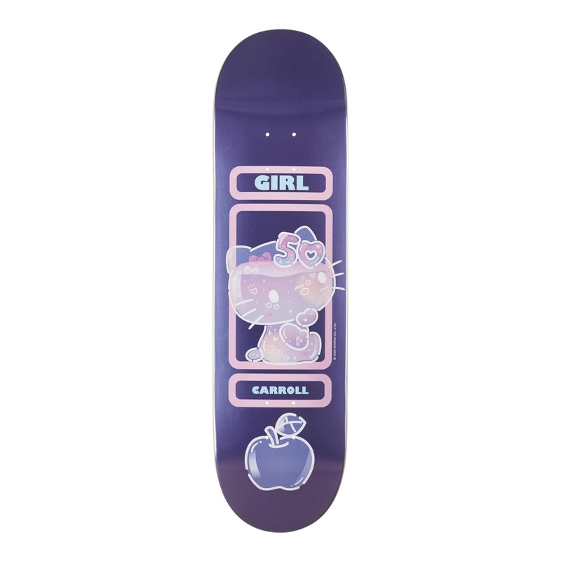 Girl Skateboards x Hello Kitty Carroll 50th Anniversary Deck 8.375 8.375