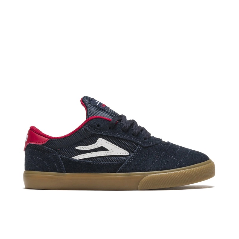 Lakai Cambridge Kids Shoe – Navy / Gum Suede Youth UK 1