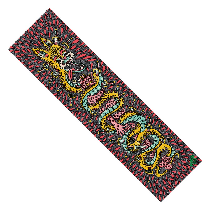 Mob Grip Matt Crabe Cat Snake Graphic Griptape Multicolor 9×33