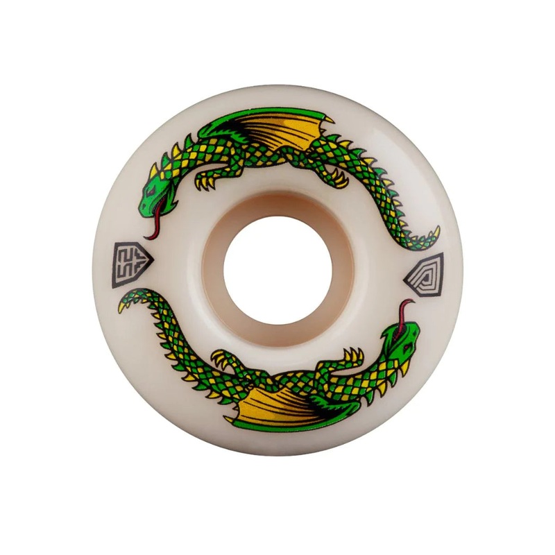 Powell Peralta Dragon Formula Green Dragon Skateboard Wheels V4 52X31mm