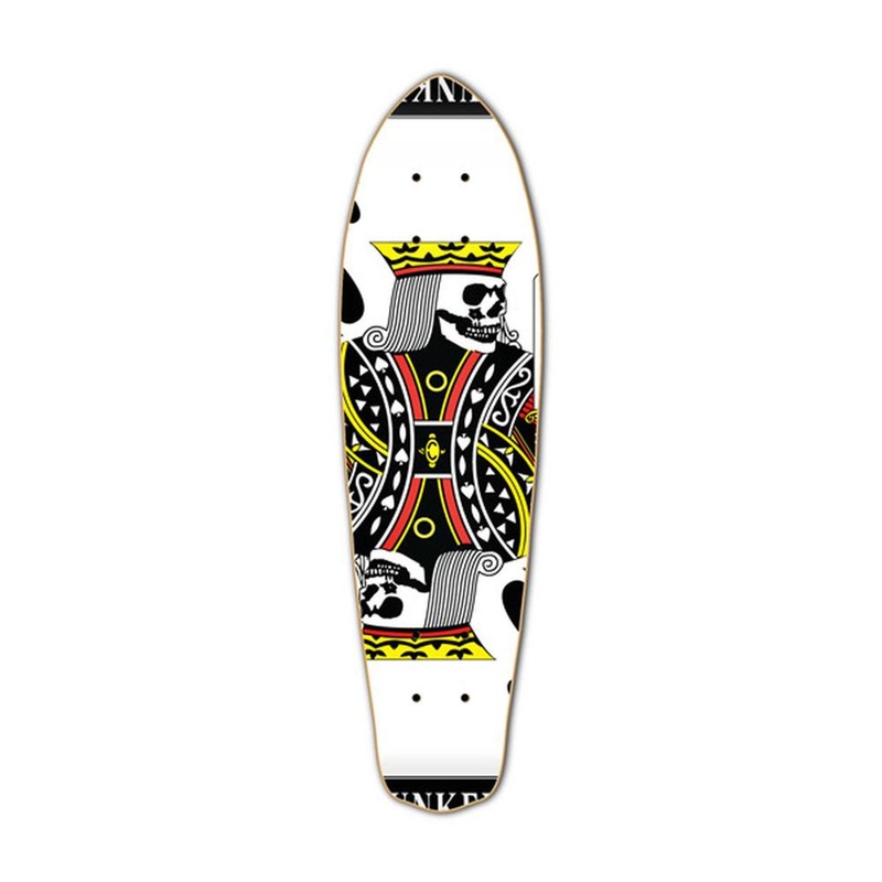 Punked Micro Cruiser King of Spades  Deck Deck