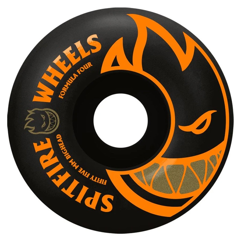 Spitfire Bighead F4 99D Wheels Black 55mm