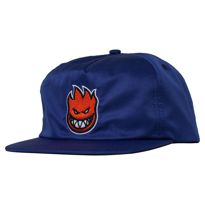 Spitfire Bighead Fill Snapback Hat Blue/Red