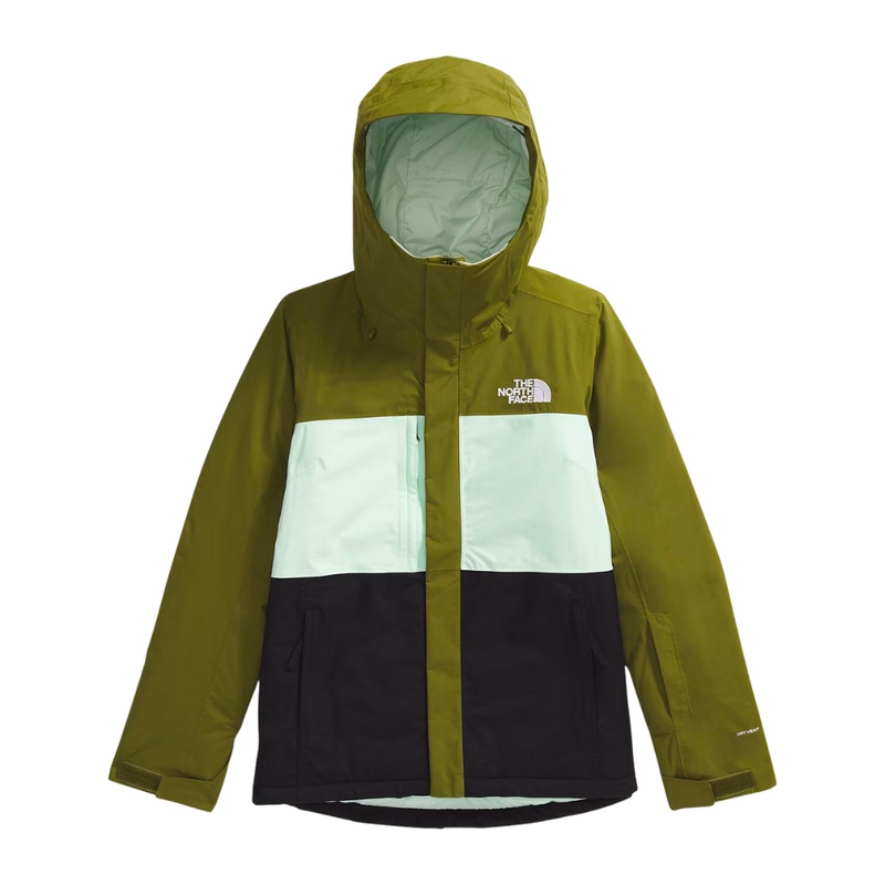 The North Face Women’s Freedom Insulated Jacket Forest Olive/Pale Green/TNF Black MD
