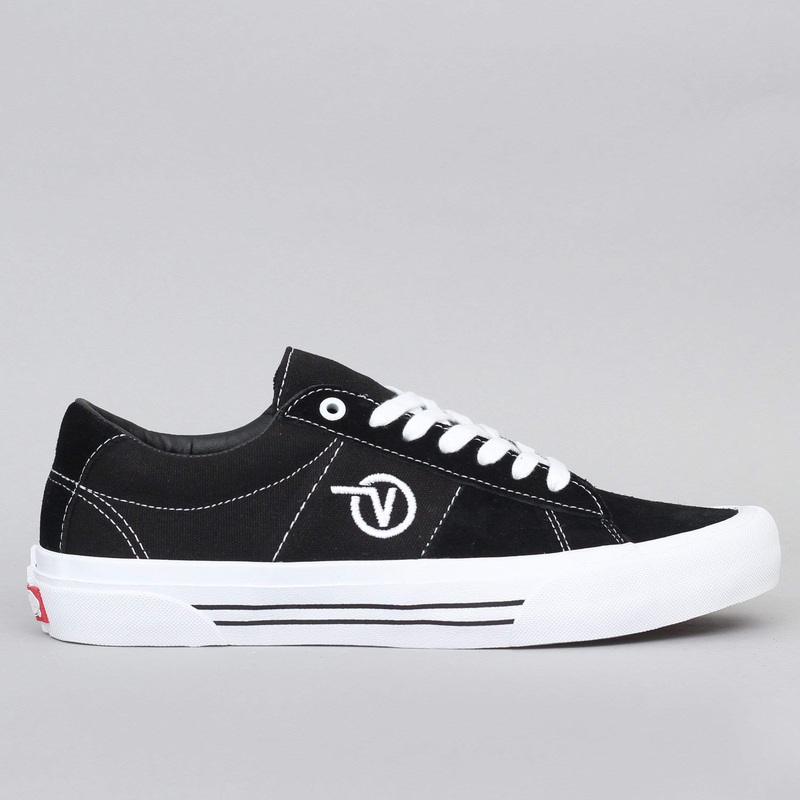 Vans Saddle Sid Pro Shoes Black / White UK6